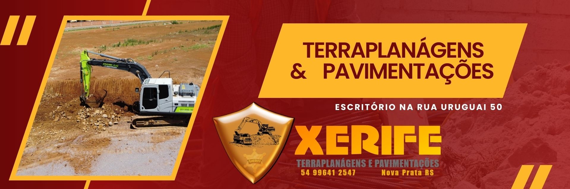Xerife pavimentaçoes  e terraplanagens